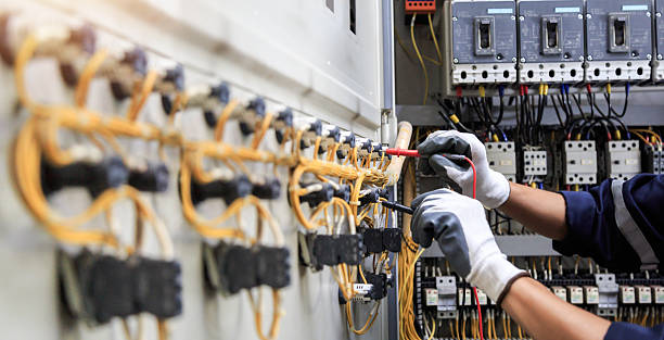 Professional Electrician technician working in Chevy Chase Village, MD